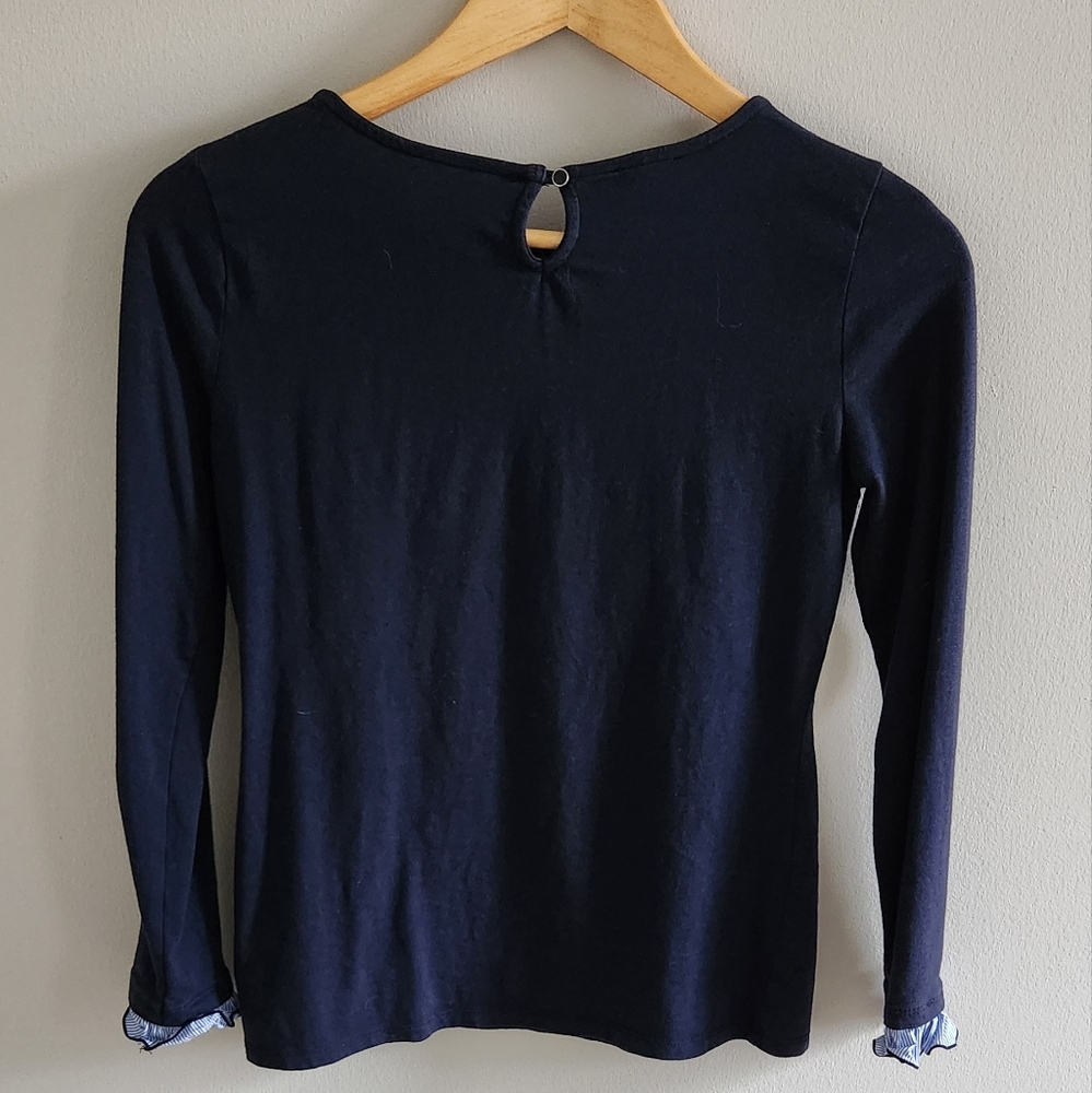 Talbots Ruffled Top - Picture 4 of 6